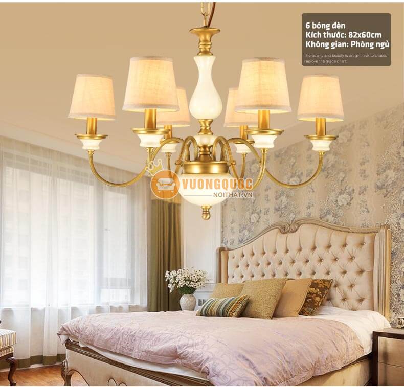 Đèn chùm đồng cao cấp sang trọng tinh tế ABR161-3